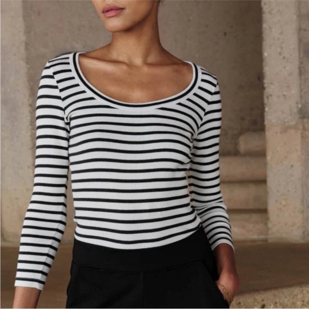 AYR The Open Ended Striped Top